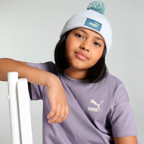 FC Pom Pom Youth Beanie, Silver Mist, extralarge-IND