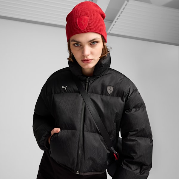 Scuderia Ferrari Style Beanie, Rosso Corsa, extralarge
