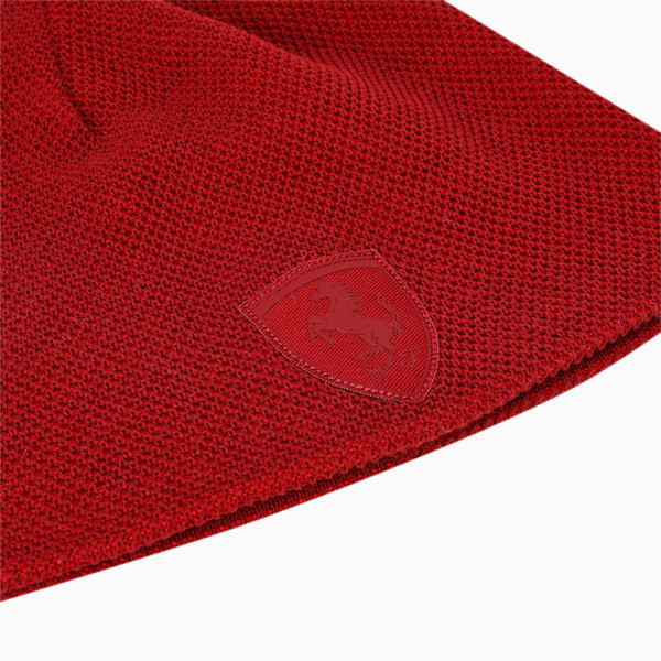 Scuderia Ferrari Style Motorsport Unisex Beanie, Intense Red, extralarge-IND