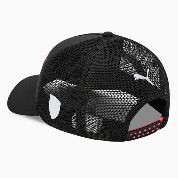 Scuderia Ferrari Race Neon Energy Motorsport Trucker Cap, PUMA Black-AOP, extralarge-IND