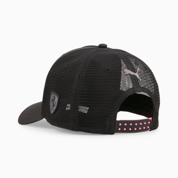Scuderia Ferrari Neon Energy Trucker Hat, PUMA Black-AOP, extralarge