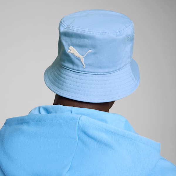 ユニセックス マンチェスターシティ FC ESS バケットハット, Team Light Blue-PUMA White, extralarge-JPN
