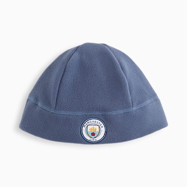 Manchester City Fleece Beanie, Inky Blue, extralarge-GBR