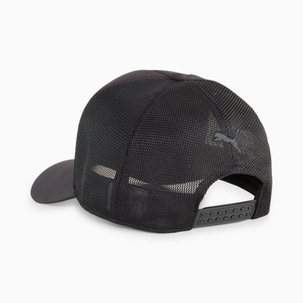 Porsche Legacy Trucker Cap, PUMA Black, extralarge