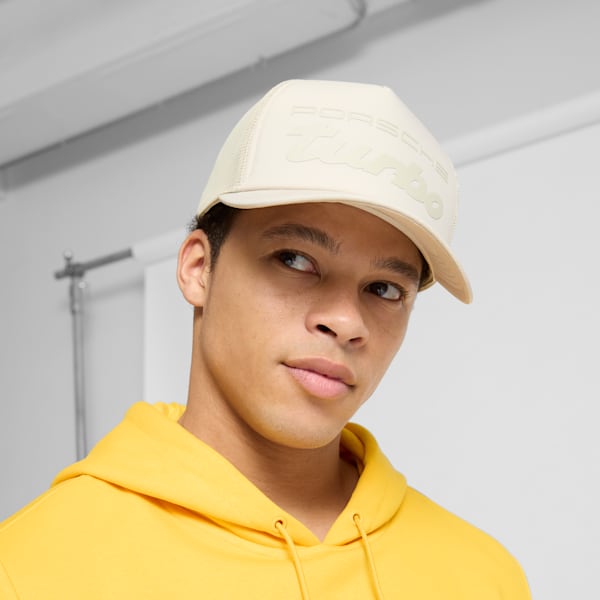 Porsche Legacy Trucker Cap, Desert Dust, extralarge