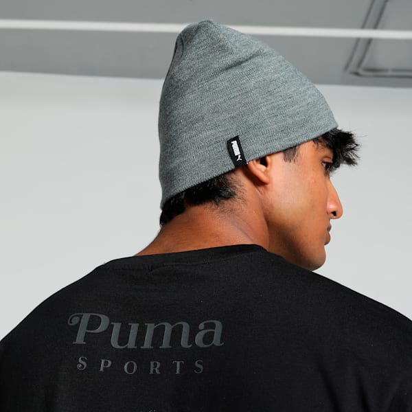 Cuffless Beanie, Medium Gray Heather, extralarge-IND