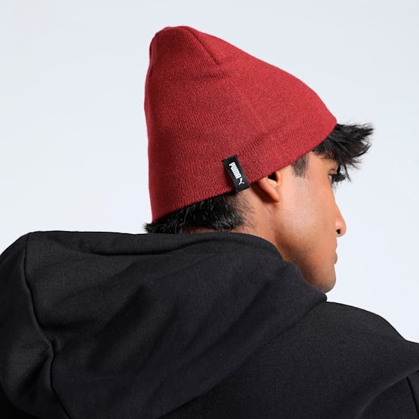Cuffless Beanie, Intense Red, extralarge-IND