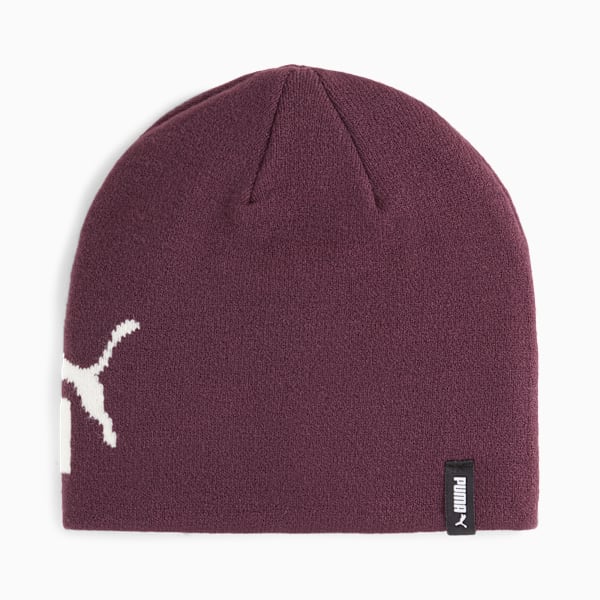 Cuffless Beanie, Midnight Plum, extralarge-IND