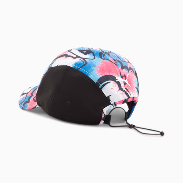 BMW M Motorsport Neon Energy Baseball Hat, PUMA Black-AOP, extralarge