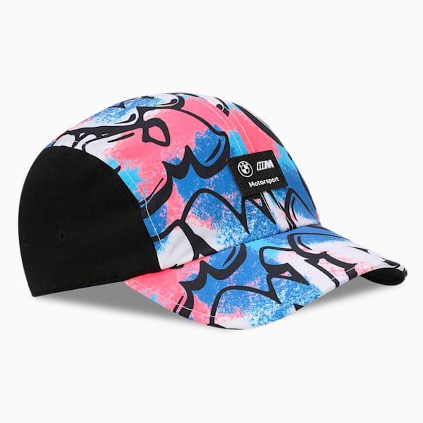 BMW M Motorsport Neon Energy Baseball Cap, PUMA Black-AOP, extralarge-IND