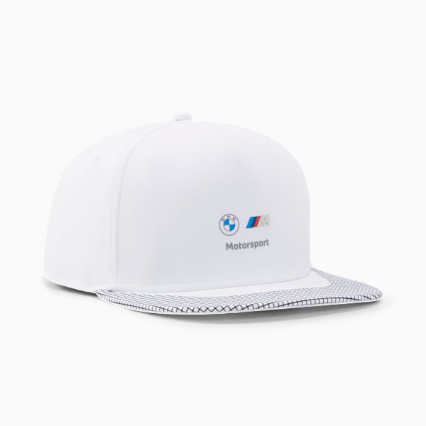 Gorra con visera plana BMW M Motorsport, PUMA White, extralarge