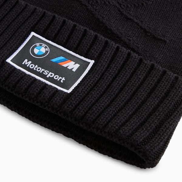 BMW M Motorsport Classic Cuff Beanie, PUMA Black, extralarge-IND