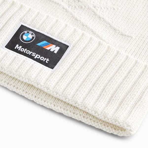 BMW M Motorsport Classic Cuff Beanie, PUMA White, extralarge-IND