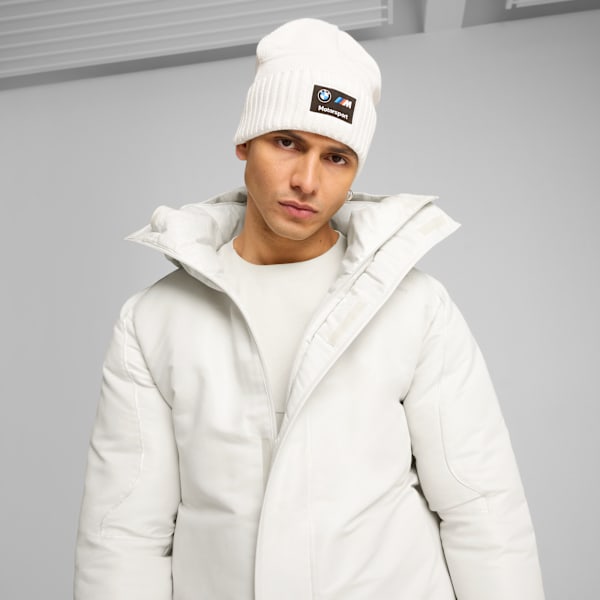 BMW M Motorsport Classic Cuff Beanie, PUMA White, extralarge
