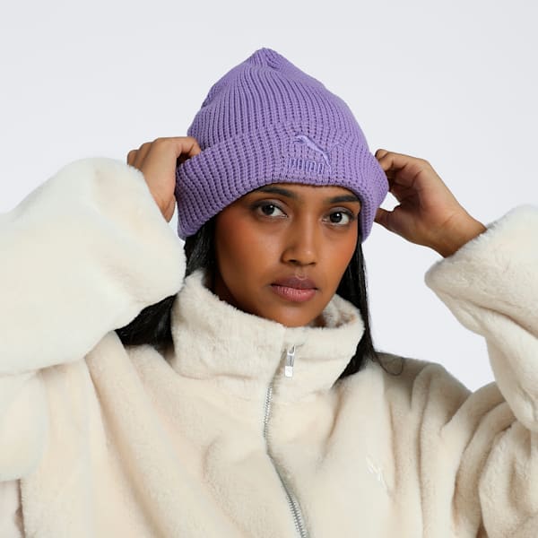 Classics Mid Fit Beanie, Lavender Alert, extralarge-IND