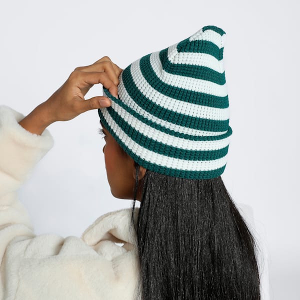 Classics Mid Fit Beanie, Cold Green-PUMA White, extralarge-IND