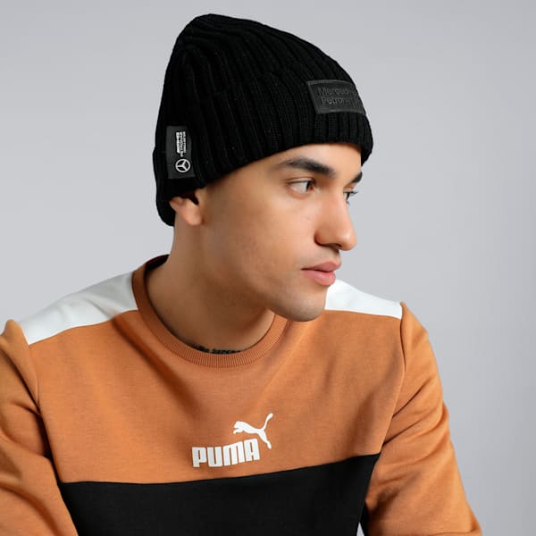 Mercedes-AMG Petronas F1® Statement Motorsport Beanie, PUMA Black, extralarge-IND