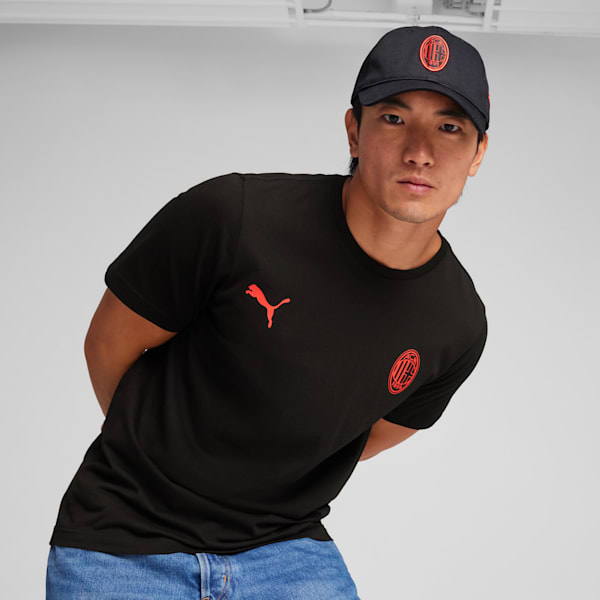 Gorra AC Milan ftblESSENTIALS, PUMA Black-For All Time Red, extralarge