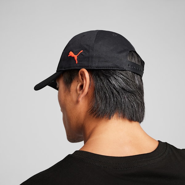 AC Milan ftblESSENTIALS Cap, PUMA Black-For All Time Red, extralarge