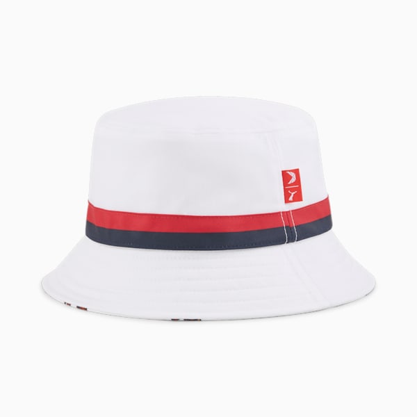 メンズ ゴルフ PUMA x VOLITION リバーシブル バケットハット, White Glow-Deep Navy, extralarge-JPN
