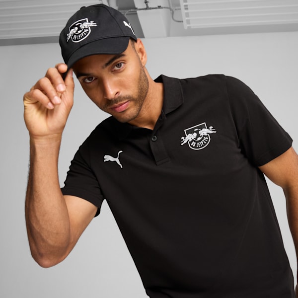 RB Leipzig ftblESSENTIALS Cap, PUMA Black-PUMA White, extralarge-GBR