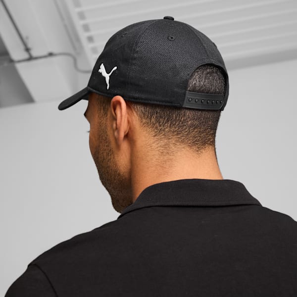 RB Leipzig ftblESSENTIALS Cap, PUMA Black-PUMA White, extralarge-GBR