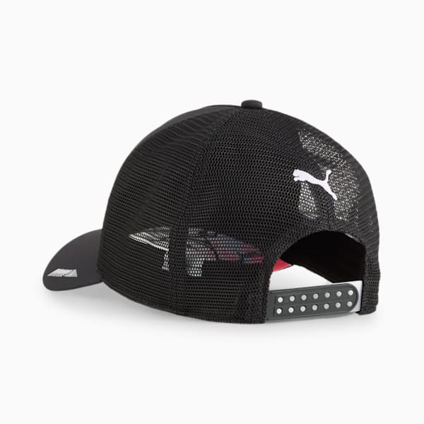BMW M Motorsport Neon Energy Trucker Hat, PUMA Black-AOP, extralarge
