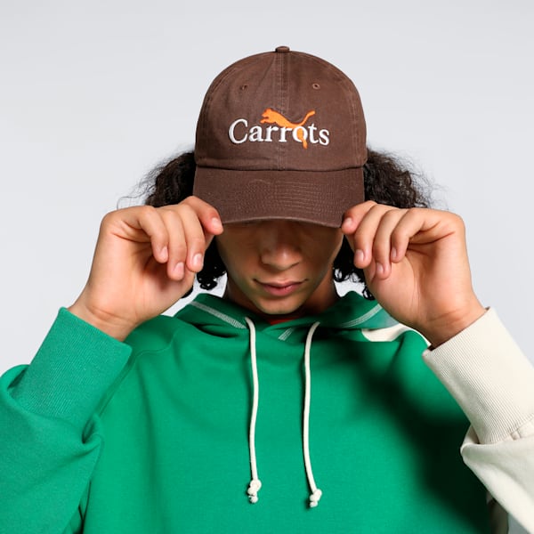 PUMA x CARROTS Dad Cap, Espresso Brown, extralarge-IND