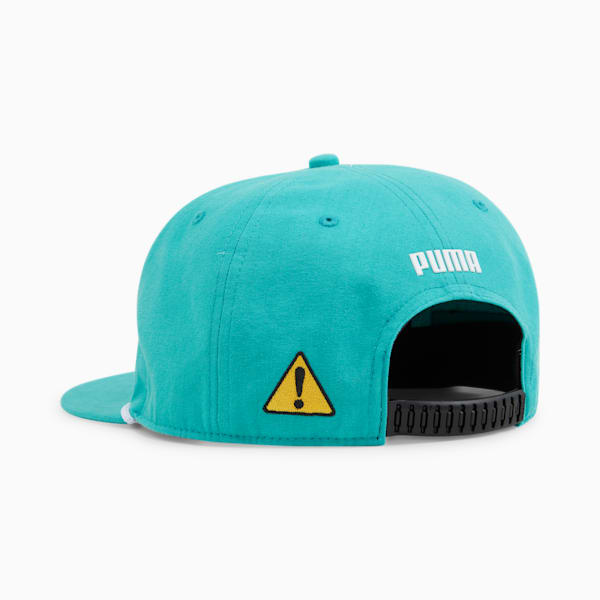 Mercedes-AMG Petronas F1® Team x Mad Dog Jones Flat Brim Cap, Sheen Green, extralarge