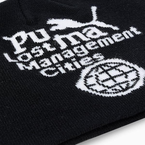 PUMA x LMC Cuffless Beanie, PUMA Black, extralarge-IND