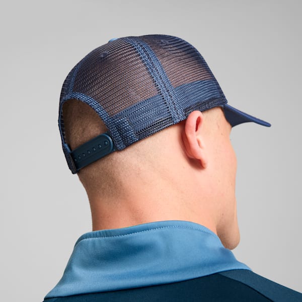 Neymar JR BNA Football Trucker Cap, Sailing Blue-Gold-Pelé Yellow, extralarge-IND