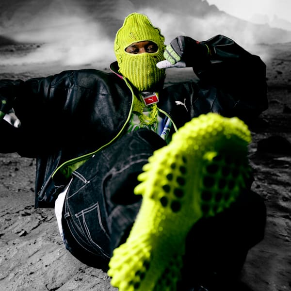 A$AP ROCKY x PUMA Knitted Balaclava, Lime Pow, extralarge-IND