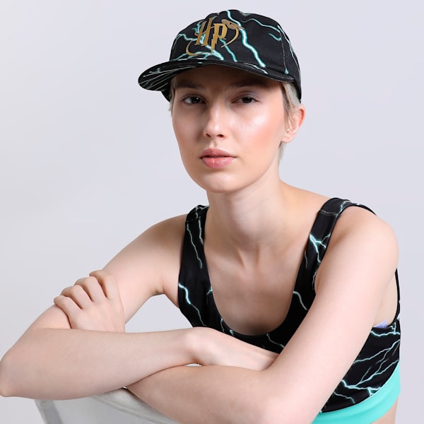 Harry Potter Women's Basketball Cap, Puma Black-AOP, extralarge-IND