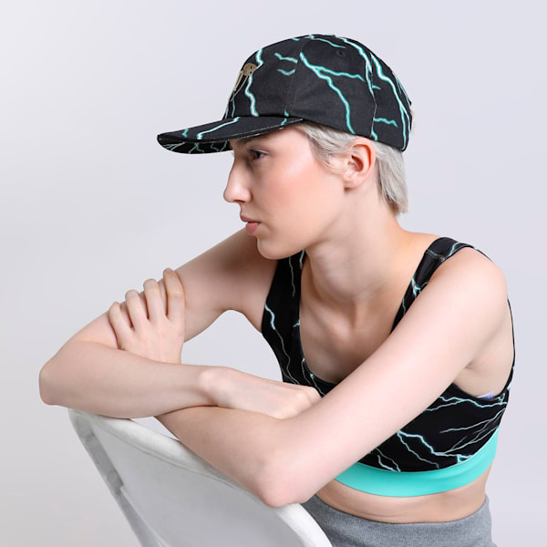 Harry Potter Women's Basketball Cap, Puma Black-AOP, extralarge-IND