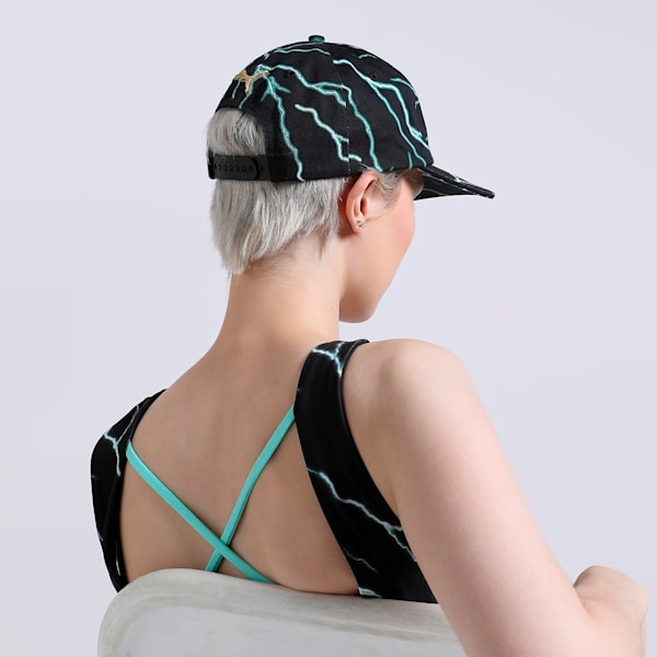 Harry Potter Women's Basketball Cap, Puma Black-AOP, extralarge-IND