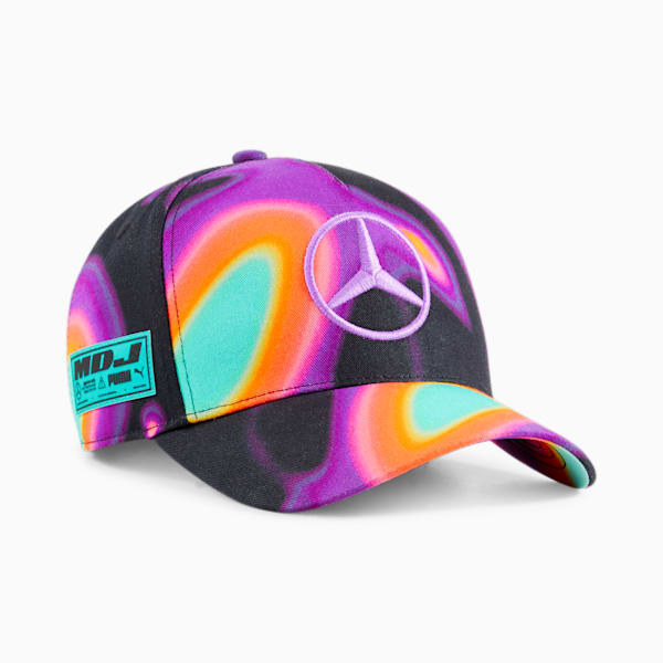 Mercedes-AMG Petronas F1® Team x Mad Dog Jones Hamilton Ball Cap, Cheap Erlebniswelt-fliegenfischen Jordan Outlet Black-AOP, extralarge