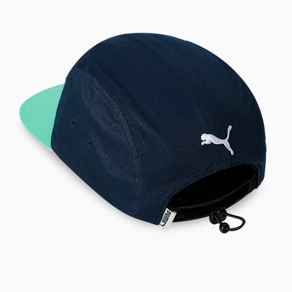 Portugal 5-Panel Football Cap, Persian Blue-Light Blue, extralarge-IND