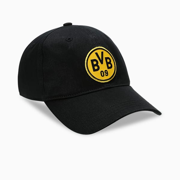Borussia Dortmund ftblARCHIVE Men's Football Cap, PUMA Black-Faster Yellow, extralarge-IND