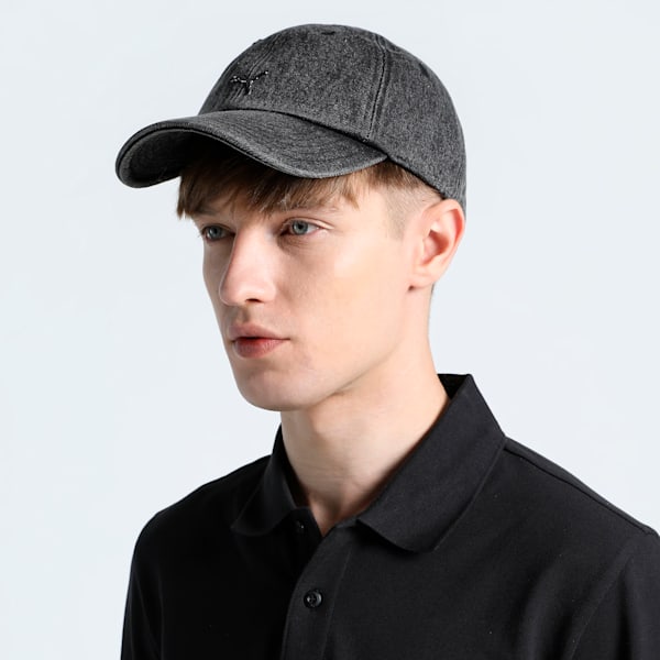 WARDROBE Essentials Metal Dad Cap, PUMA Black, extralarge-IND