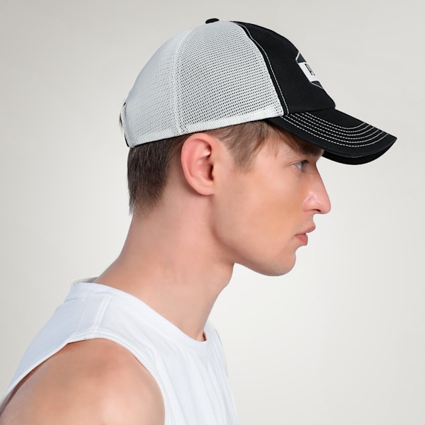 RACING CLASSICS Trucker Cap, Puma Black, extralarge-IND