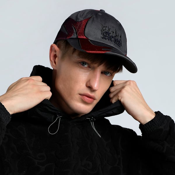 PUMA x ARIES ARISE Baseball Cap, PUMA Black, extralarge-IND