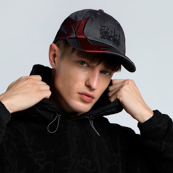 PUMA x ARIES Baseball Cap, PUMA Black, extralarge-IND