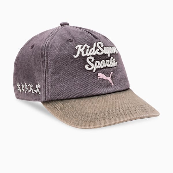 PUMA x KIDSUPER Baseball Cap, Dark Coal, extralarge-IND