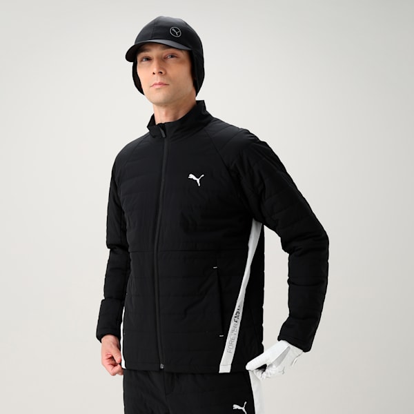 メンズ ゴルフ パフォーマンス イヤーマフ キャップ, PUMA Black, extralarge-JPN
