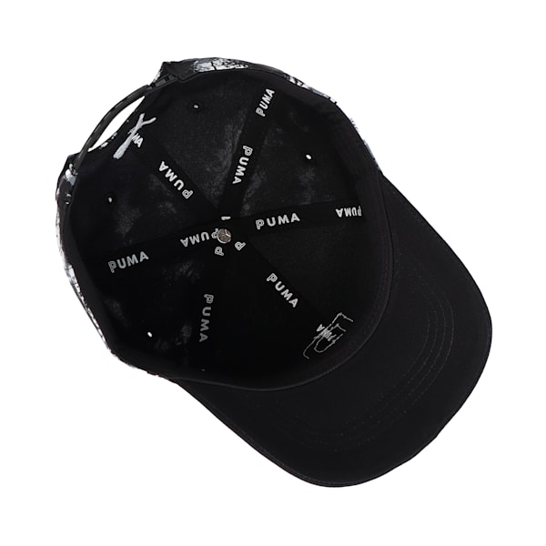メンズ ゴルフ AOP Pロゴ キャップ, PUMA Black-White Glow, extralarge-JPN