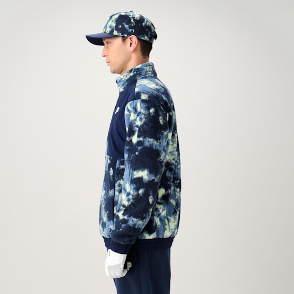 メンズ ゴルフ AOP Pロゴ キャップ, Deep Navy-Cool Cucumber, extralarge-JPN