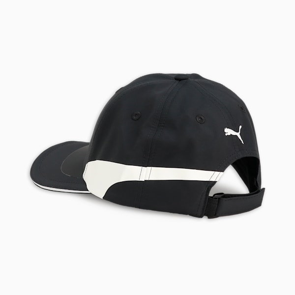ウィメンズ PF ワン サイド ライン パフォーマンス キャップ, PUMA Black-White Glow, extralarge-JPN