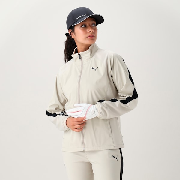 ウィメンズ PF ワン サイド ライン パフォーマンス キャップ, PUMA Black-White Glow, extralarge-JPN