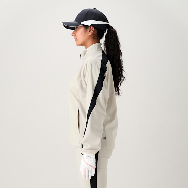 ウィメンズ PF ワン サイド ライン パフォーマンス キャップ, PUMA Black-White Glow, extralarge-JPN