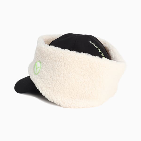 ウィメンズ ゴルフ パフォーマンス 3WAY ウィンター キャップ, PUMA Black-White Glow, extralarge-JPN